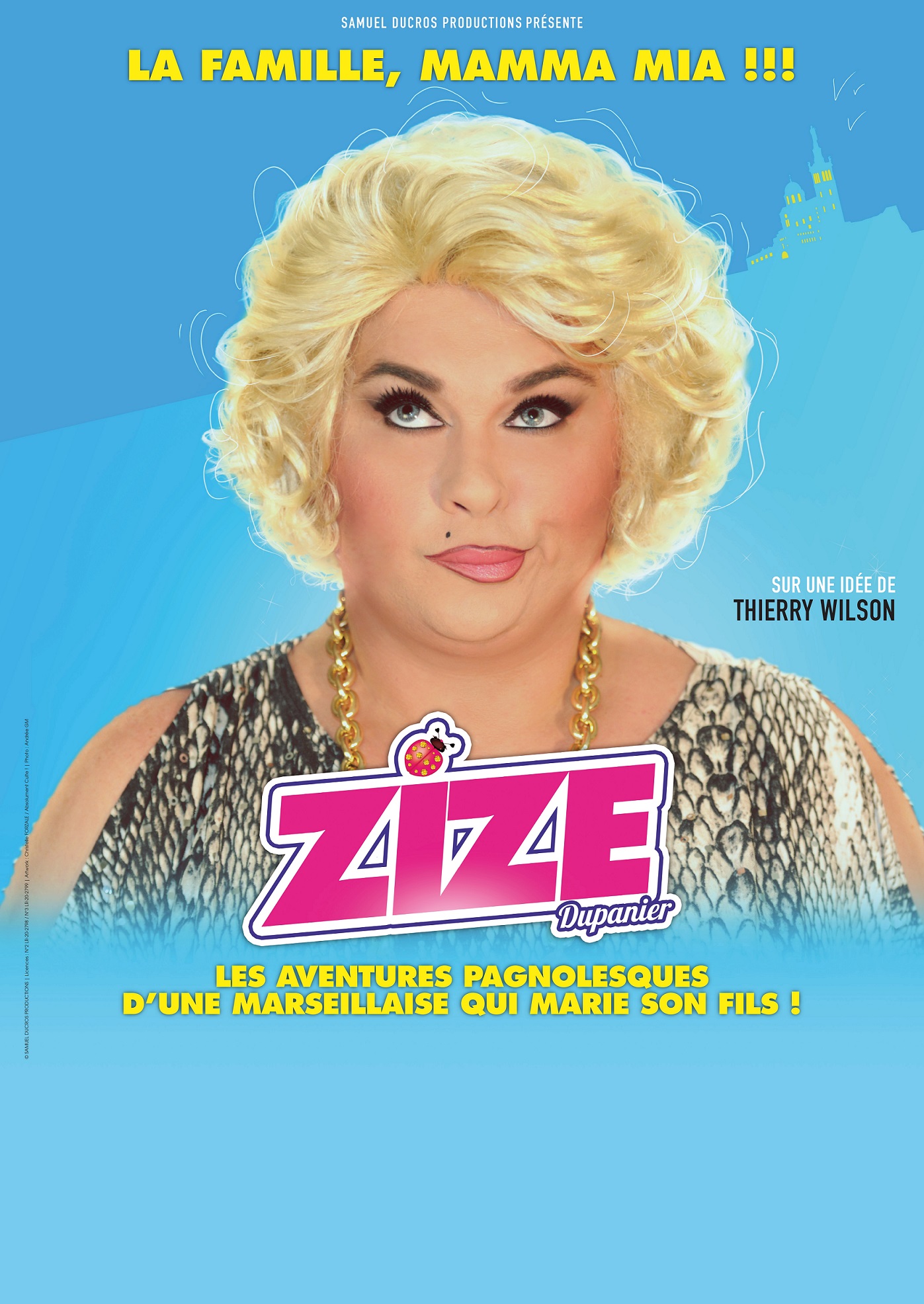 Zize — La Famille Mamma mia — affiche