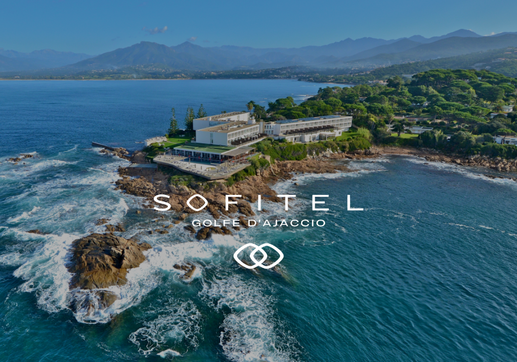 Sofitel Golfe d'Ajaccio — vue aérienne